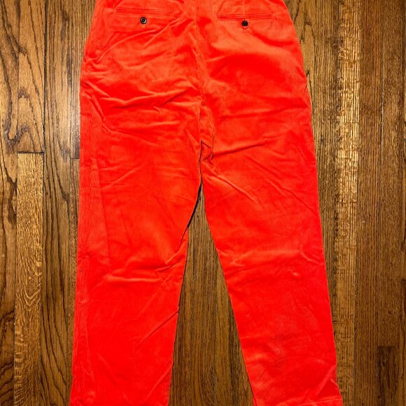 polo golf eclectic grandpa coastal holiday halloween orange vintage cuddly cords - Picture 4 of 7